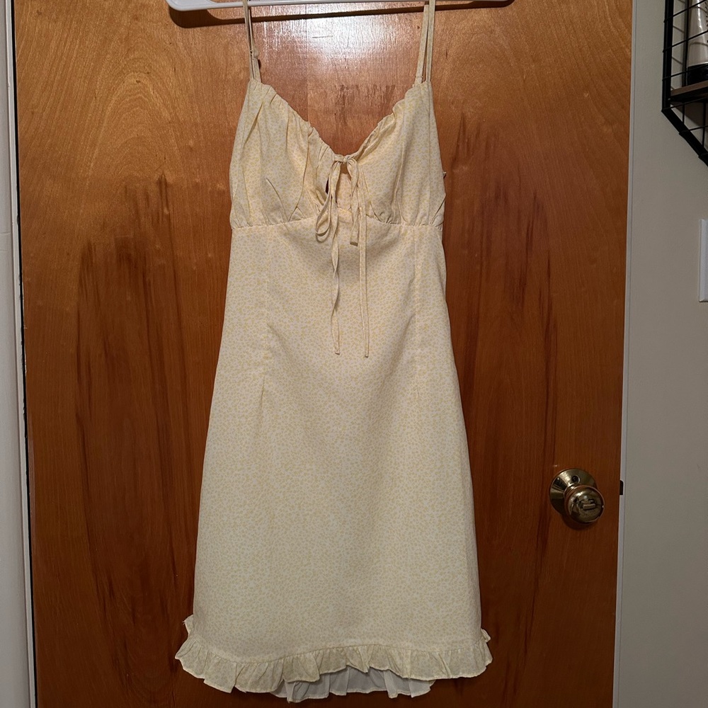 Yellow Floral Dress!